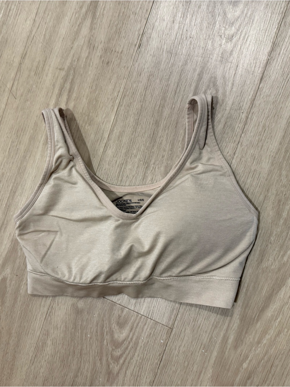 Jockey Seamless Scoop Bralette - Beige